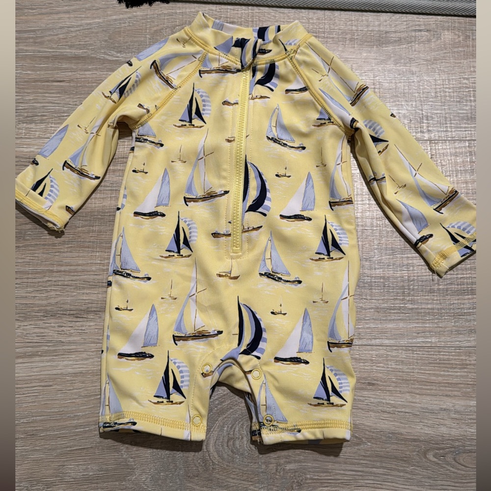 Janie and jack swim suit 3-6 months